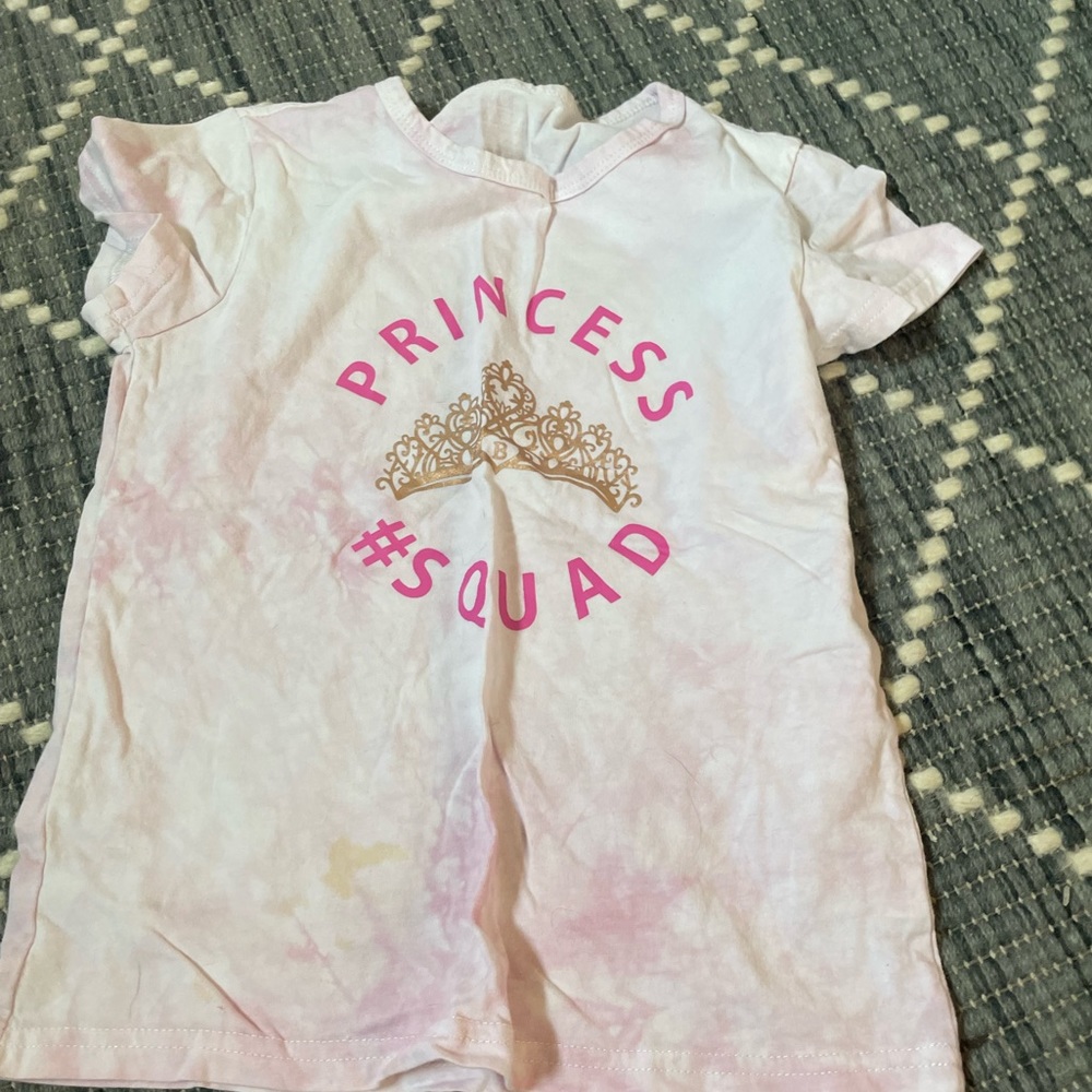 Princess squad pajama shirt